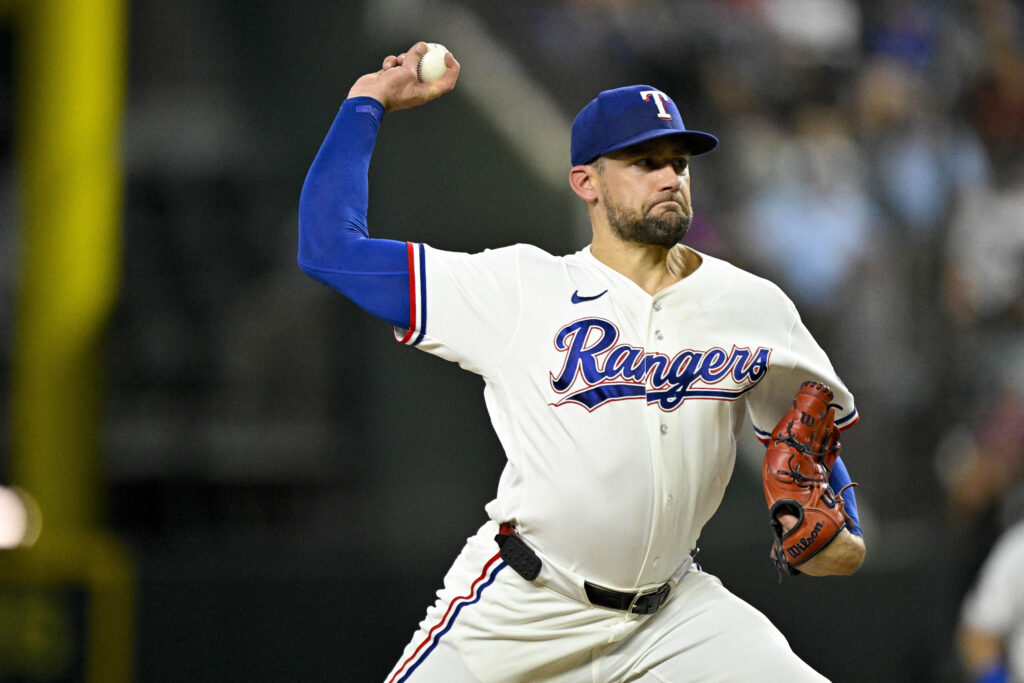 Texas Rangers Nathan Eovaldi