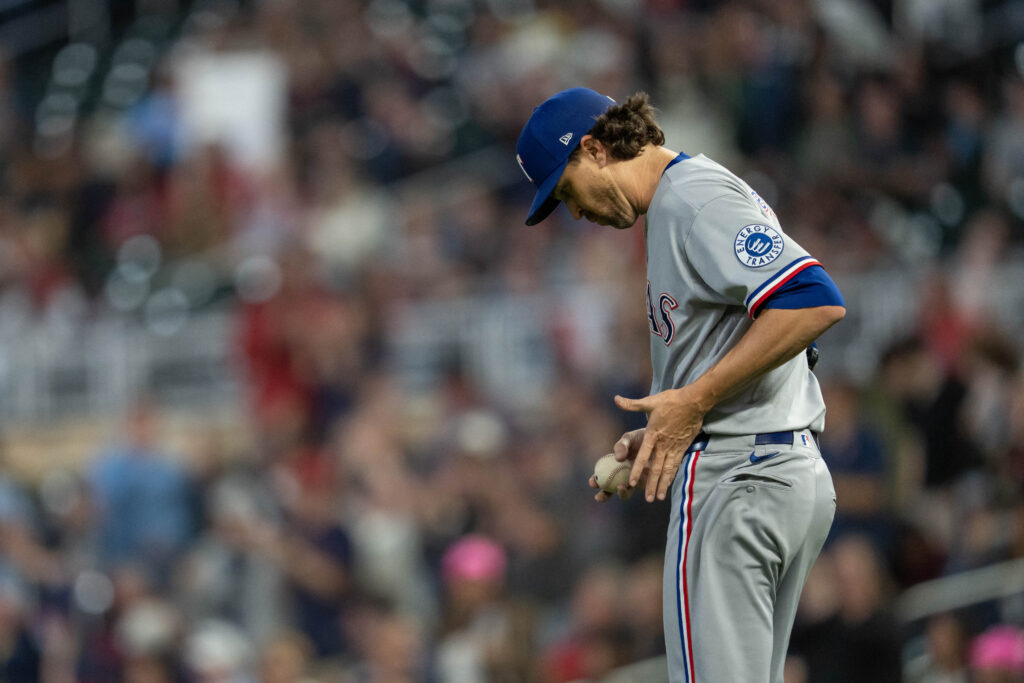 Texas Rangers Jacob deGrom
