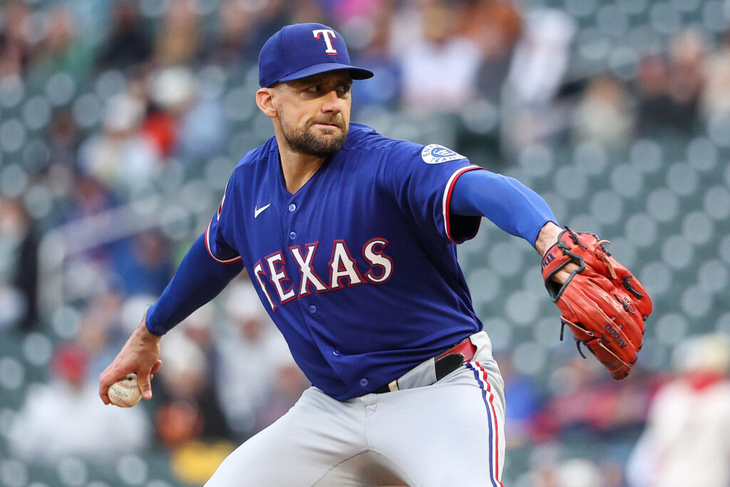 Texas Rangers Nathan Eovaldi