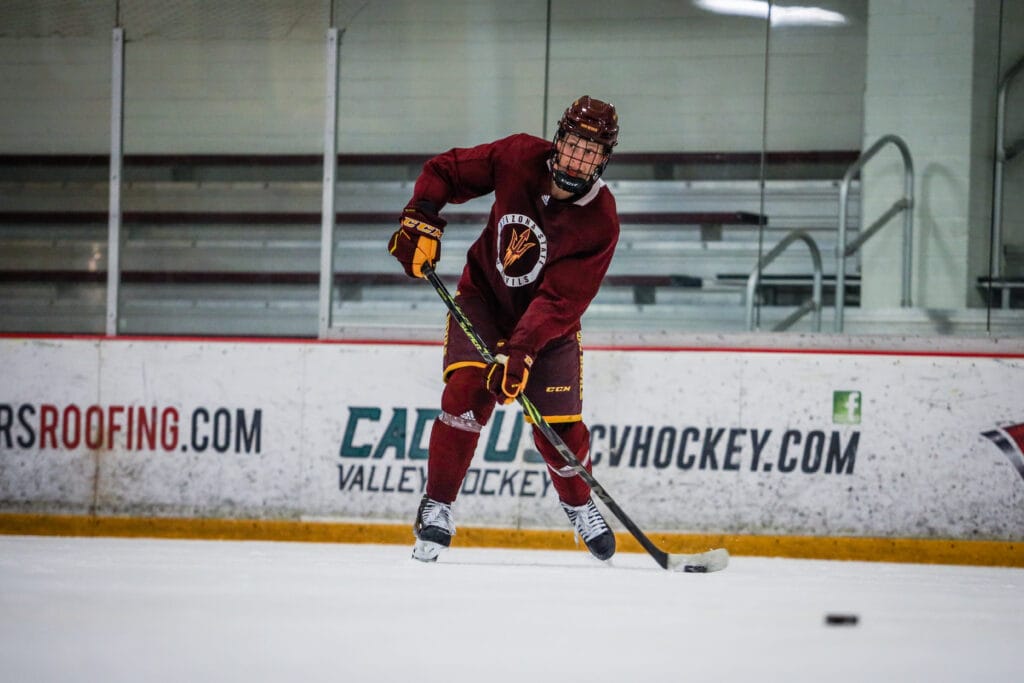 The road less traveled: ASU’s Ty Murchison excelling despite non-traditional hockey path