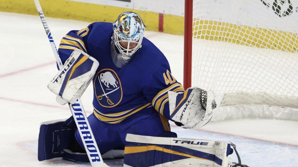 Carter Hutton’s latest challenge may be the toughest of his professional career