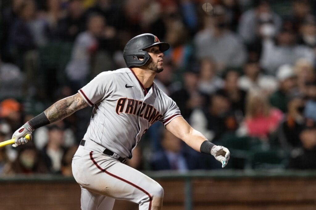 Has David Peralta made his last appearance with the D-backs?