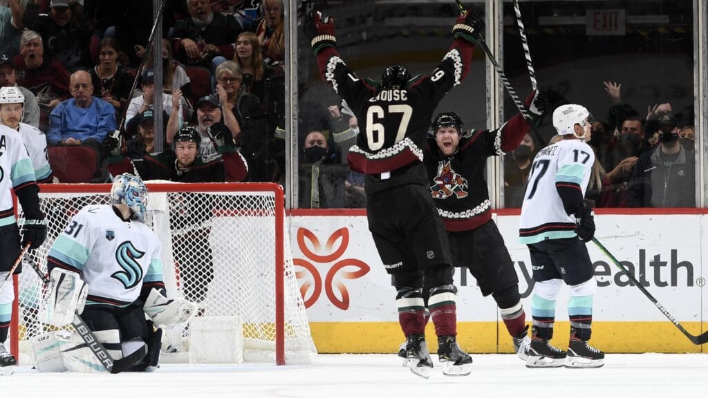 Streak buster: Wedgewood, Coyotes end 11-game winless skid by beating Seattle
