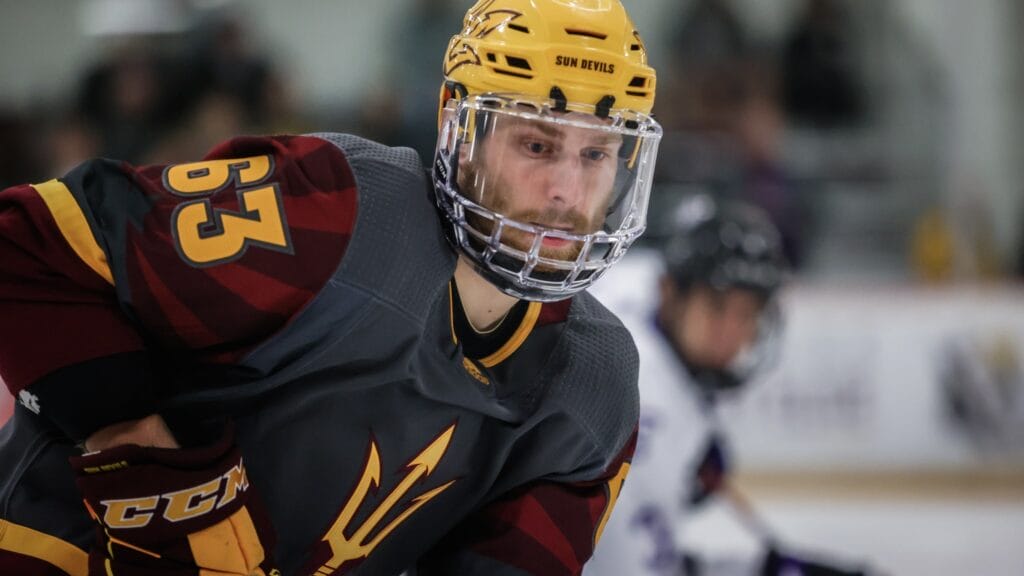 Step by step: Colin Theisen’s deliberate hockey journey leads to Arizona State