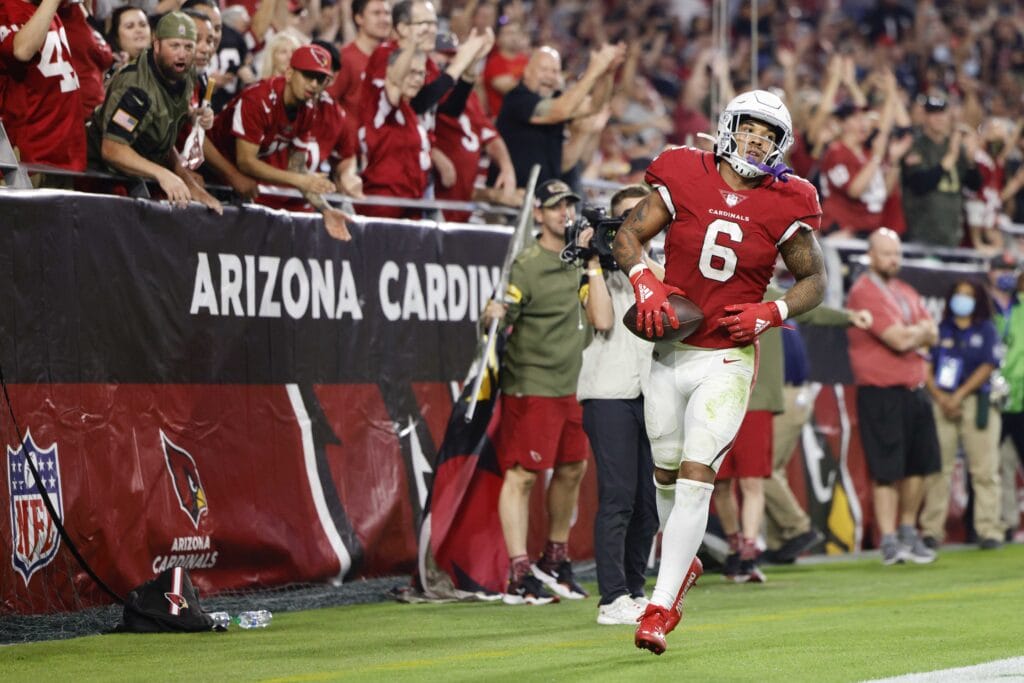 Cardinals running back James Conner has been a revelation