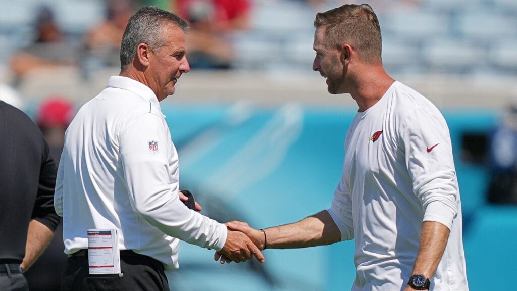 Don’t judge a coach by his college cover: Where Meyer flounders, Kingsbury succeeds