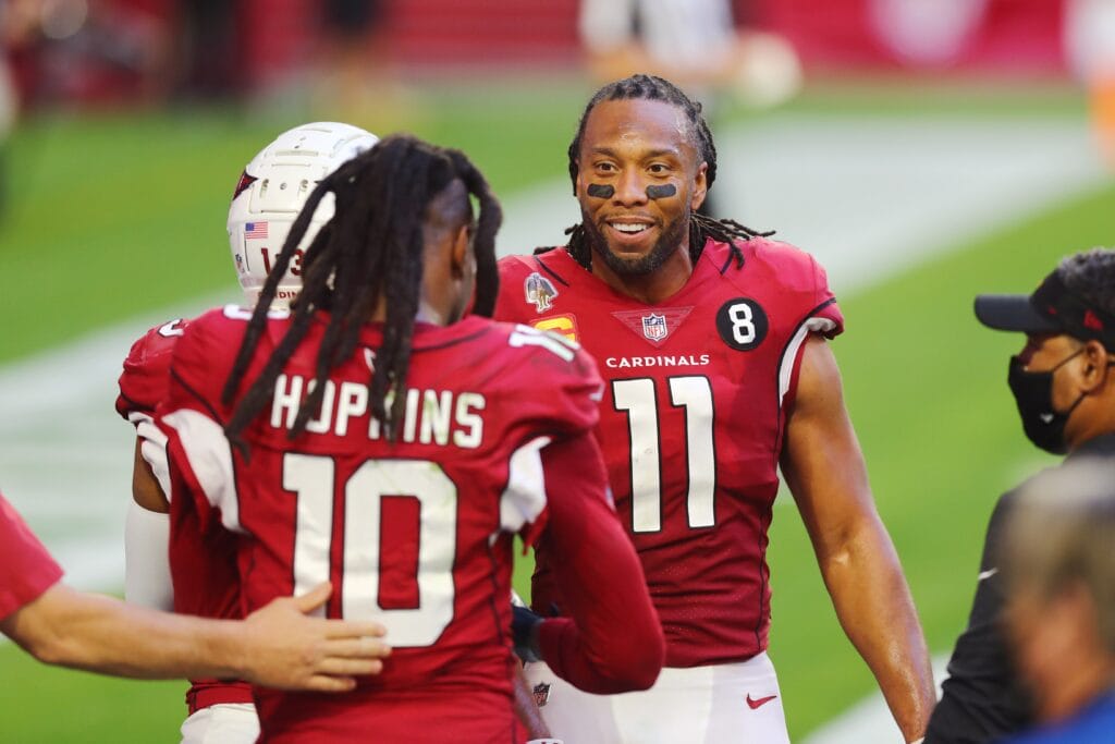 With DeAndre Hopkins out, do the Cardinals call Larry Fitzgerald?