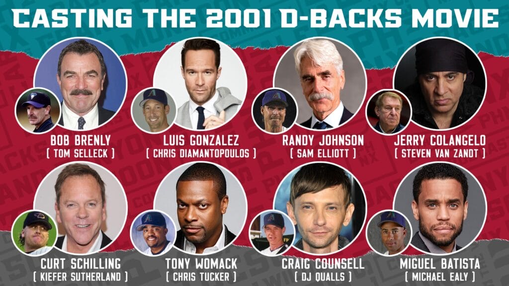 Making Hisssssstory: Casting the 2001 Arizona Diamondbacks Movie