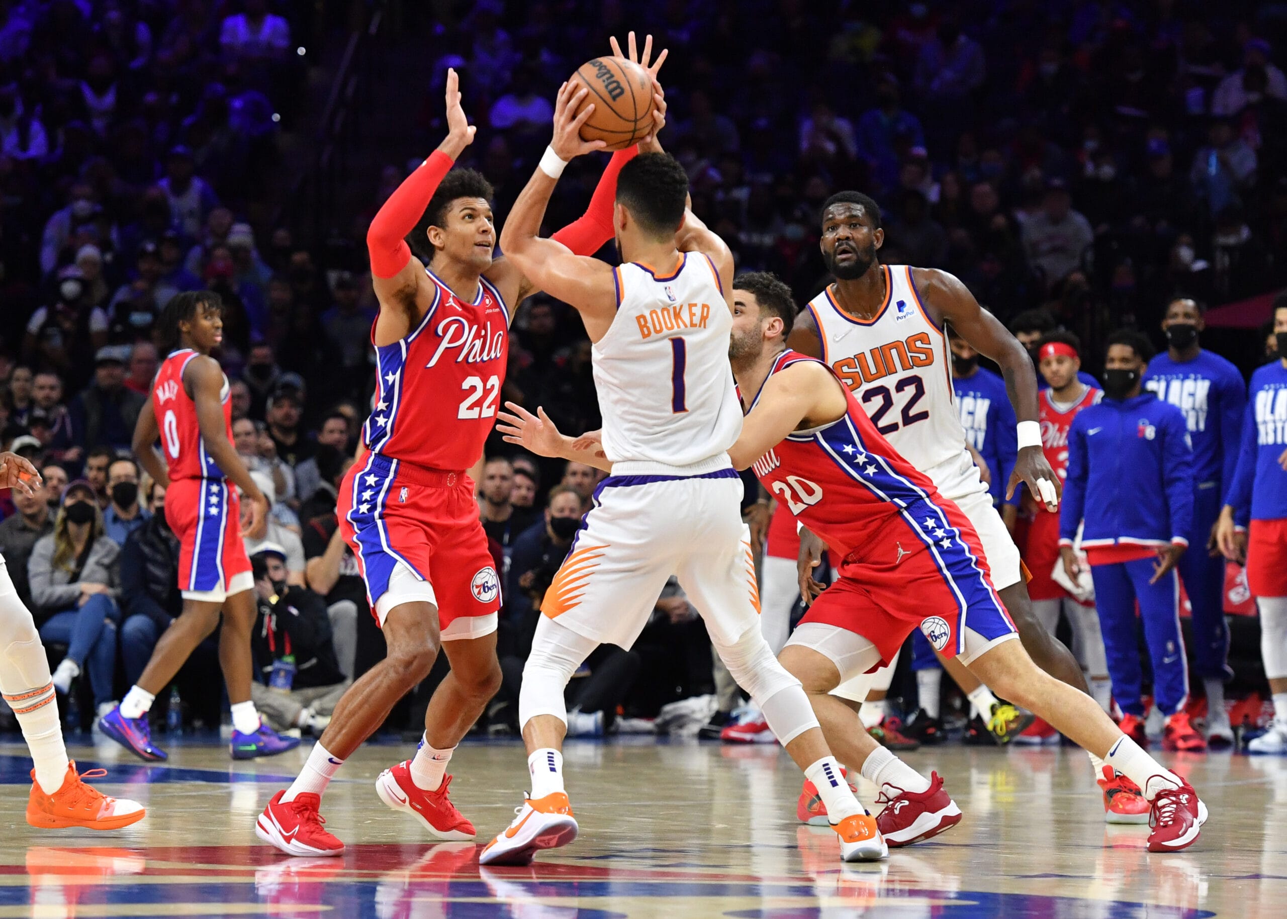 NBA Open Run Devin Booker vs Ben Simmons 