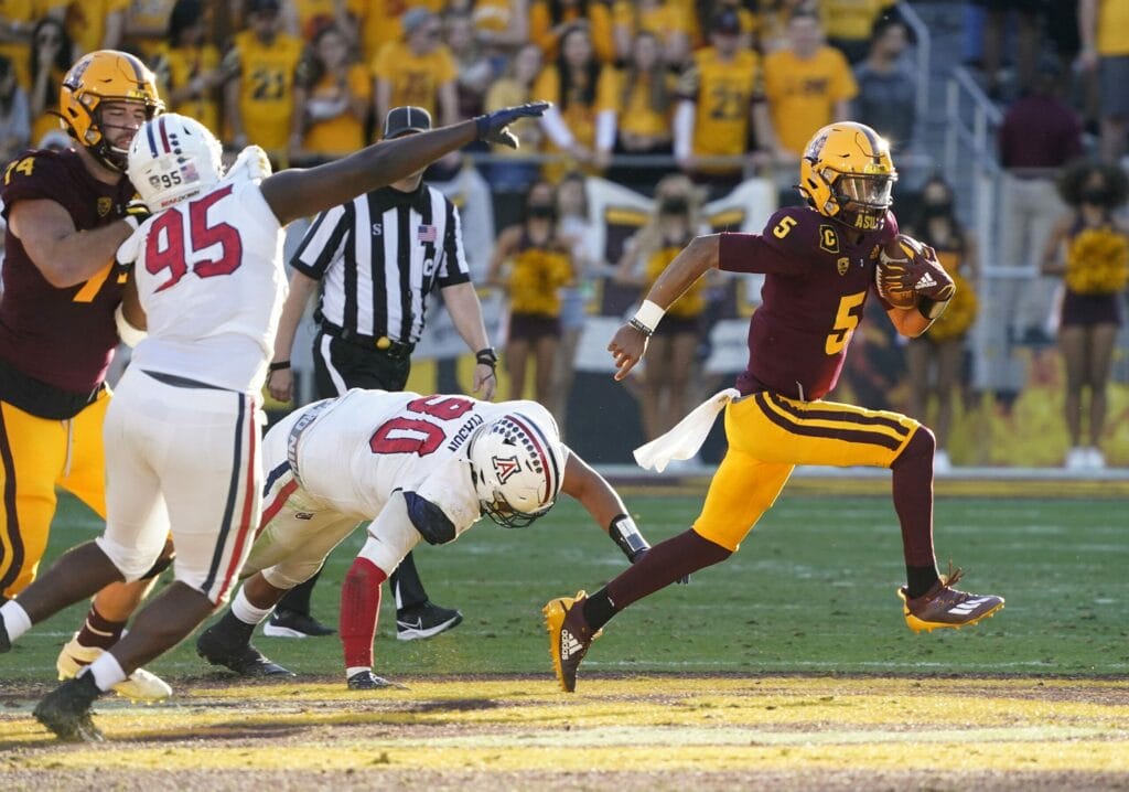 ASU starting quarterback Jayden Daniels expected to enter transfer portal
