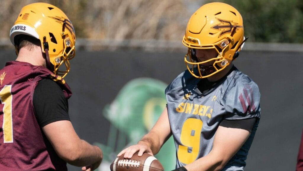 ASU quarterback competition heating up as spring football draws to close