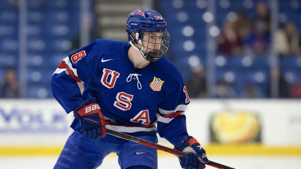 Sizing up potential Coyotes draft pick Logan Cooley