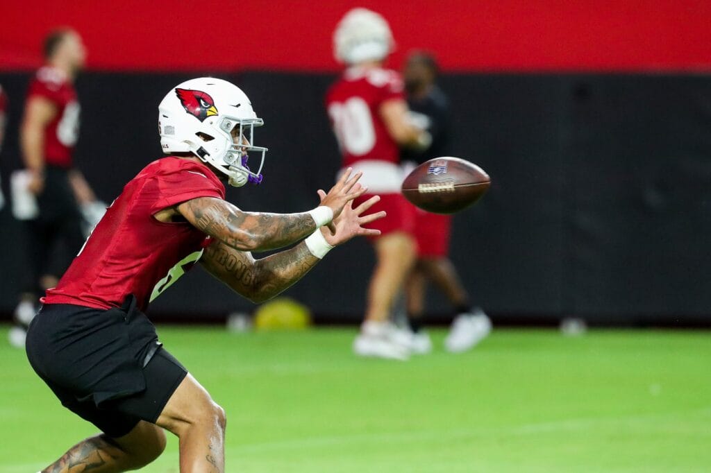 Murray, offense shine on Day 2 of Cardinals training camp