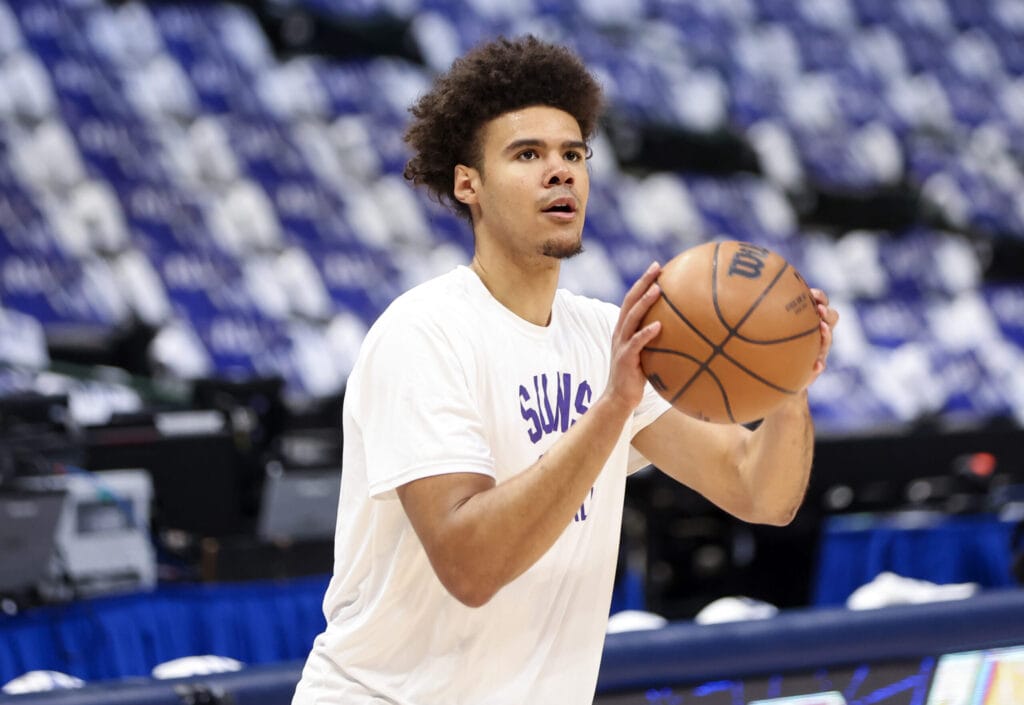 Cam Johnson discusses Suns future amid Kevin Durant trade rumors