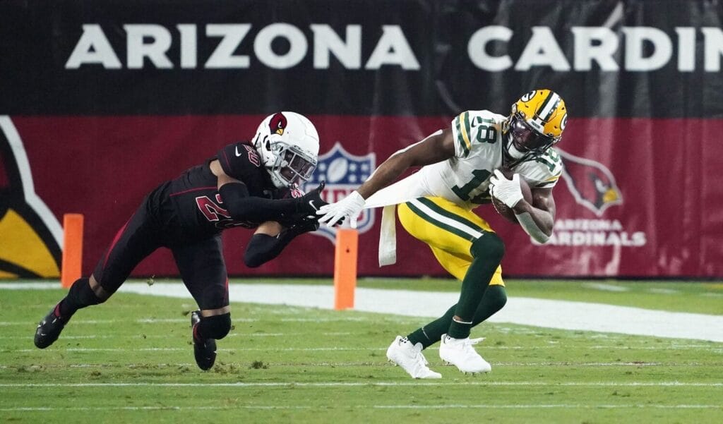 Arizona Cardinals Kliff Kingsbury bashes on Marco Wilson … is not a real headline