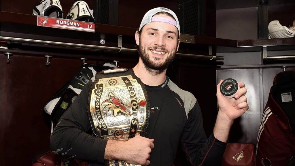 Love of the game: The hockey odyssey of former Coyotes player Justin Hodgman