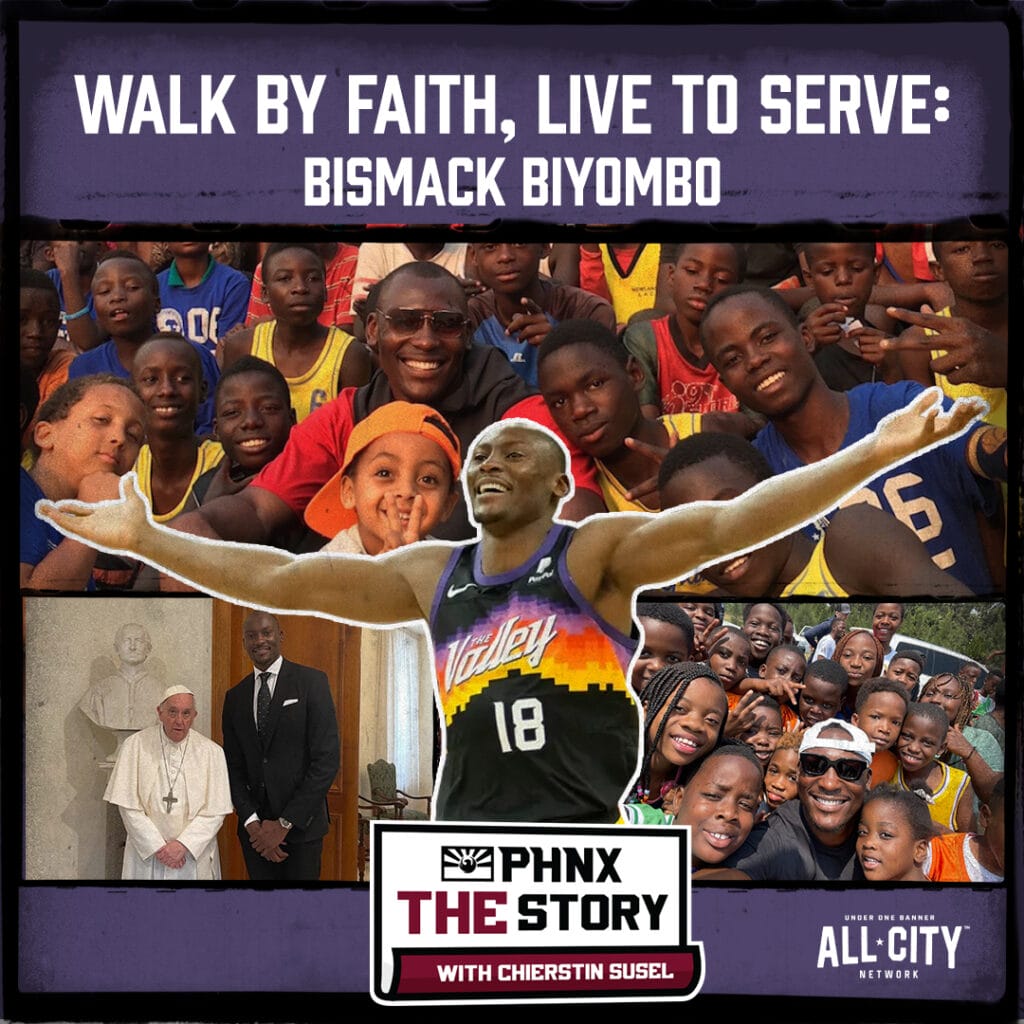 Walk by faith, Live to Serve: Bismack Biyombo
