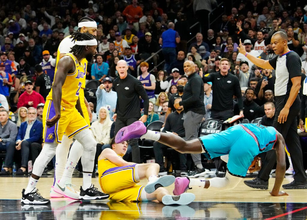 Deandre Ayton and Patrick Beverley’s scuffle epitomizes current state of Suns-Lakers rivalry
