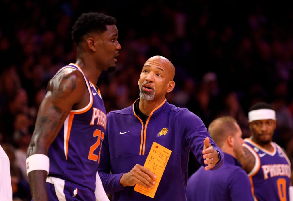 Monty Williams, Deandre Ayton explain heated exchange near end of Suns-Wizards