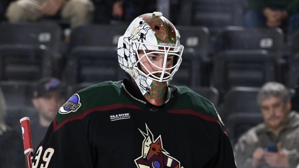 Coyotes goalie Connor Ingram feeling settled, confident, grateful for first real NHL opportunity