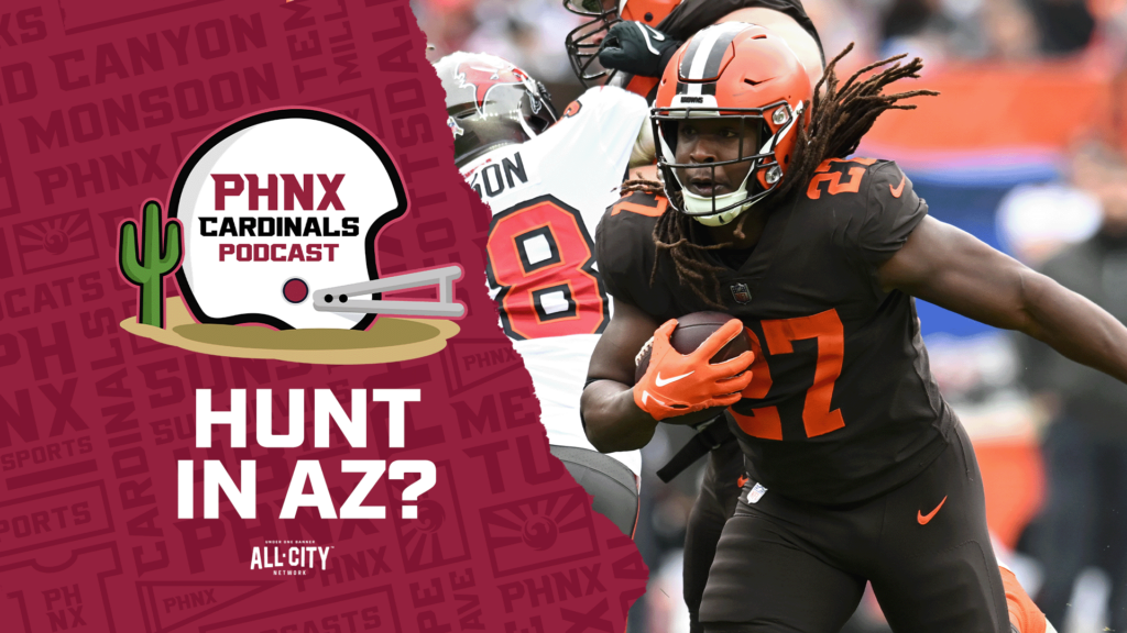 Should the Arizona Cardinals sign RB Kareem Hunt to backup James Conner?
