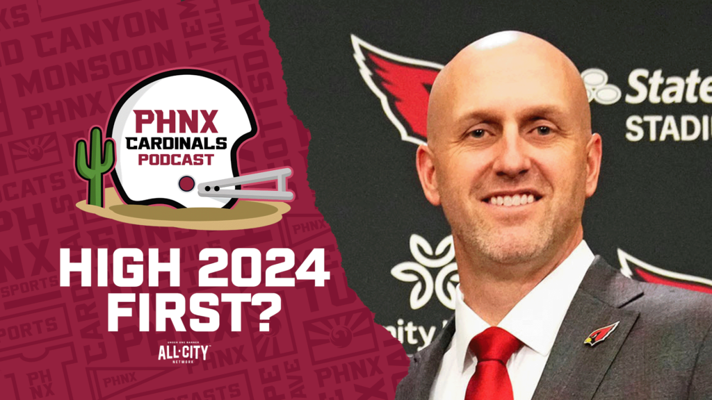 Which 2024 draft pick is higher: Arizona Cardinals or Houston Texans?