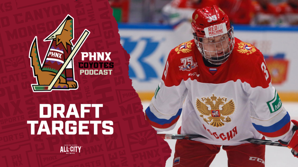 Who the Arizona Coyotes could target with picks #6 and #12 in the 2023 NHL Draft with Chris Peters