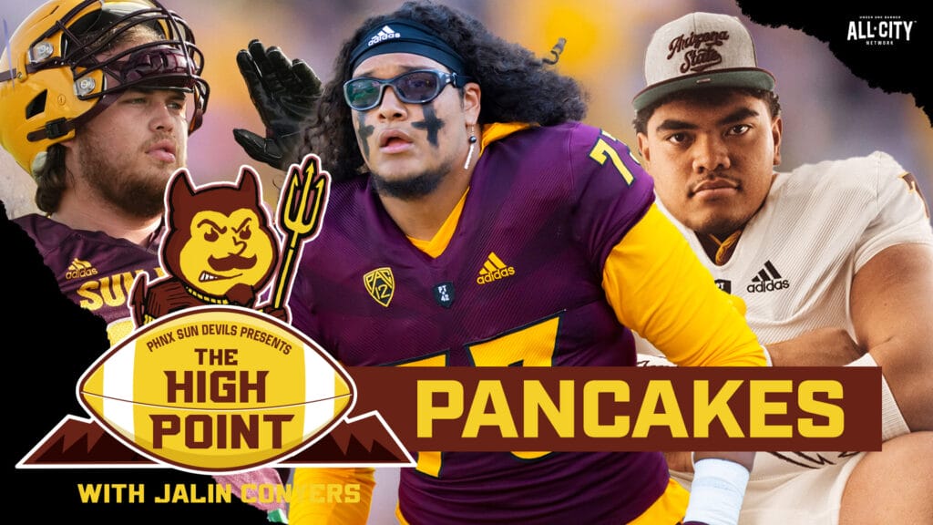 Arizona State offensive linemen Isaia Glass, Joey Ramos and Leif Fautanu talk season, drip and games