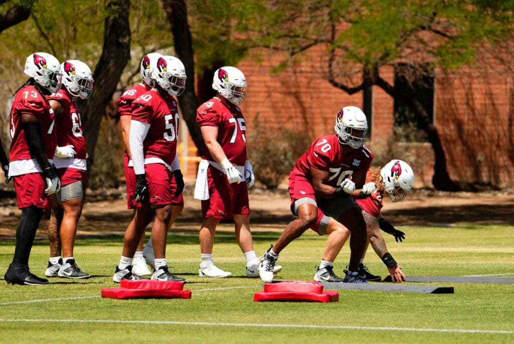 It’s early, but Cardinals optimistic about the offensive line