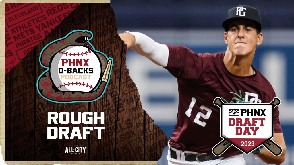 With the 12th pick in the 2023 MLB Draft, the Arizona Diamondbacks select shortstop Tommy Troy