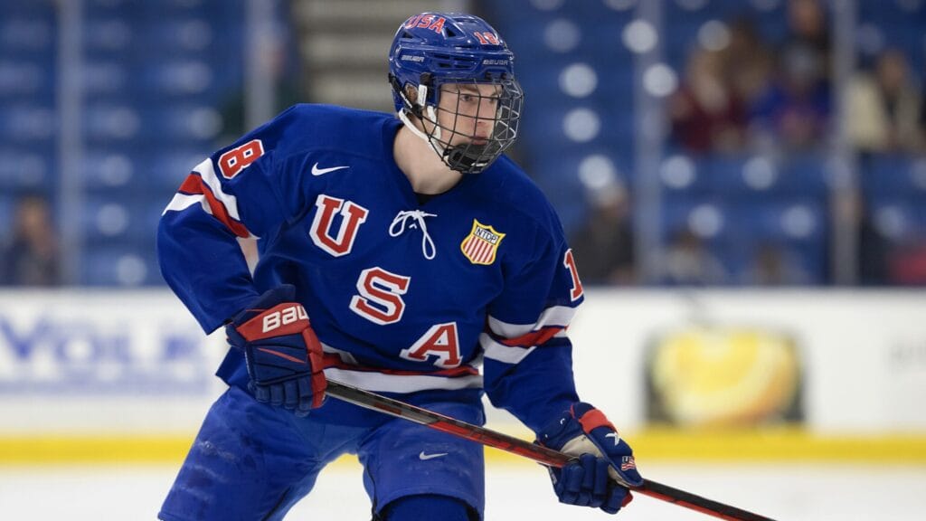 Logan Cooley faces myriad challenges as most hyped prospect in Coyotes history