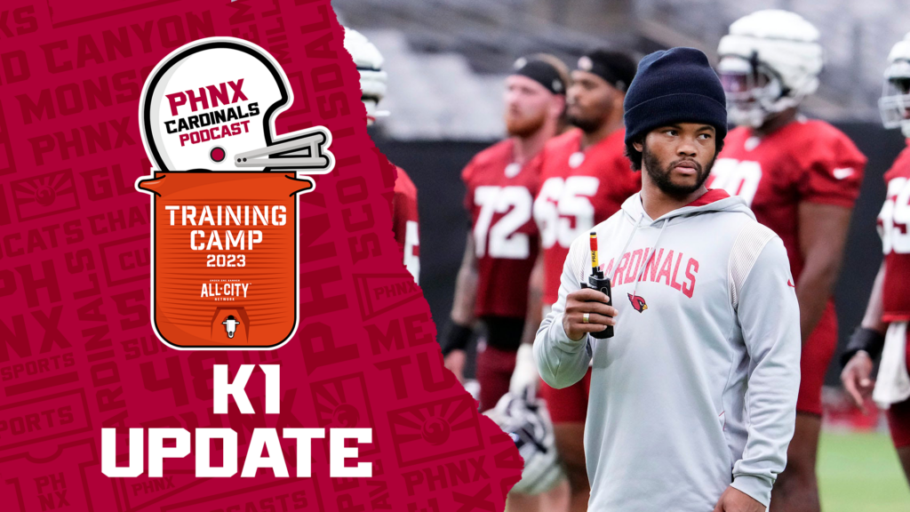 Kyler Murray gives injury update as Colt McCoy, AZ Cardinals take the field for Training Camp Day 4