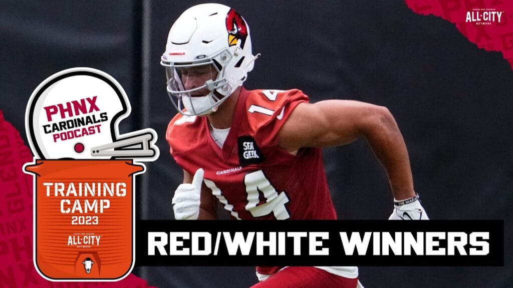 Michael Wilson catches two touchdowns in Arizona Cardinals Red and White Scrimmage