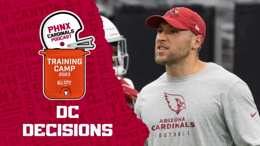 Nick Rallis, Arizona Cardinals confident in defensive competition; Colt McCoy doesn’t throw at camp
