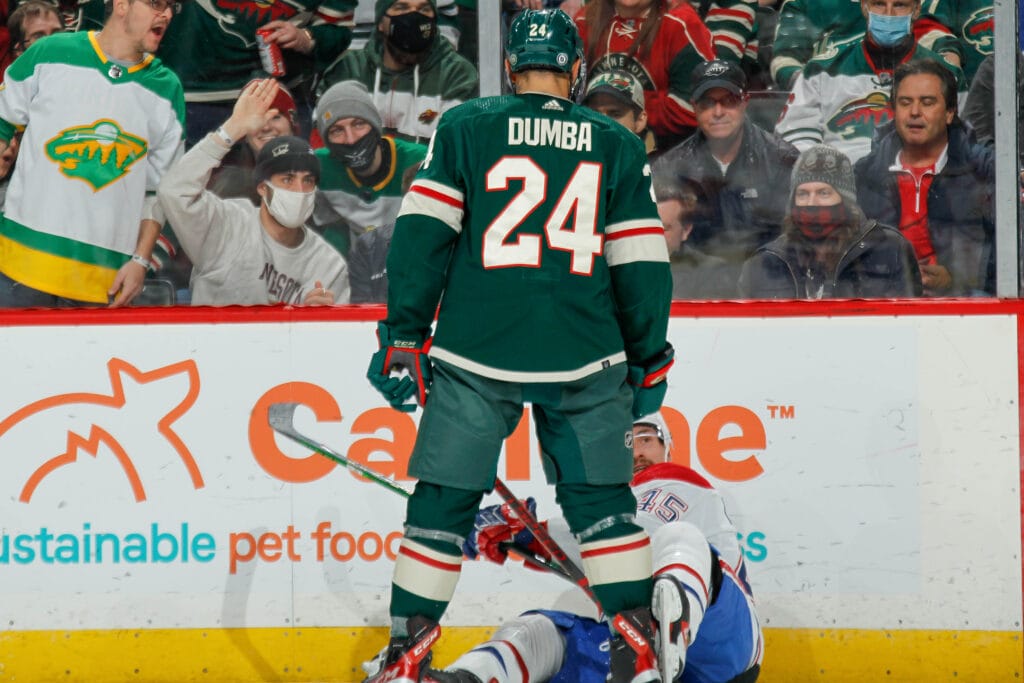 Coyotes defenseman Matt Dumba has built a reputation as physical and formidable defender. 