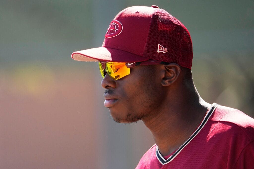 The Diamondbacks made a difficult decision over the weekend designated top outfield prospect Kristian Robinson for assignment.