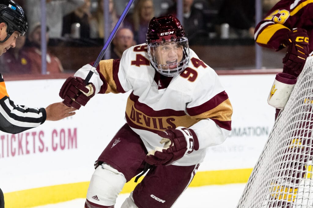 Sun Devils forward Robert Mastrosimone is leaning toward turning pro.