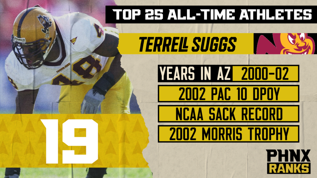 ASU football great Terrell Suggs inducted into ASU Sports Hall of Fame