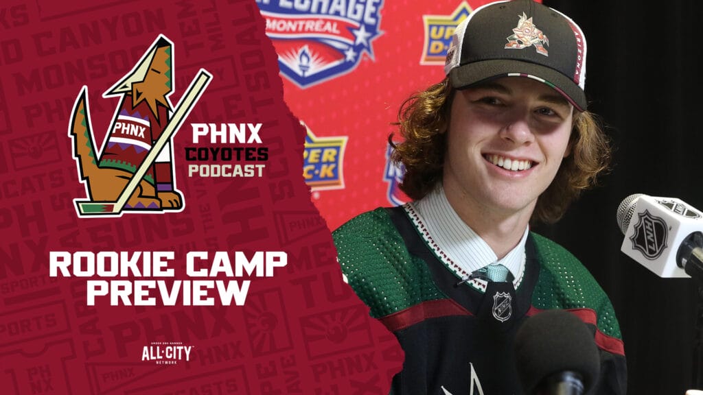 Players to watch at Arizona Coyotes rookie camp | PHNX Coyotes Podcast