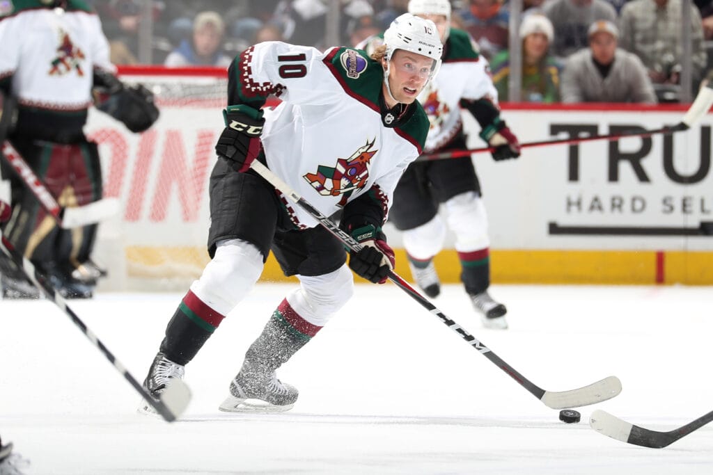 Now healthy, Ryan Dzingel is hoping to make the Coyotes roster on a PTO.