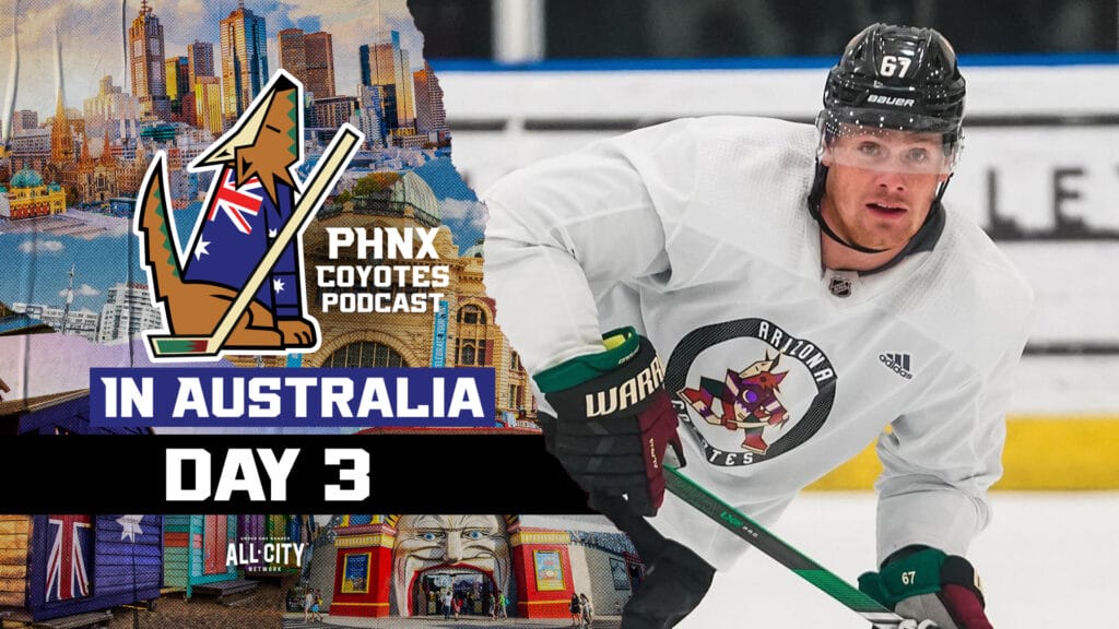 Updates from day 3 of Arizona Coyotes training camp in Australia