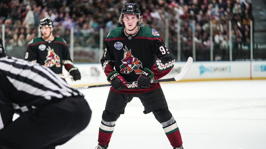 Logan Cooley had a spectacular Coyotes debut in Melbourne.