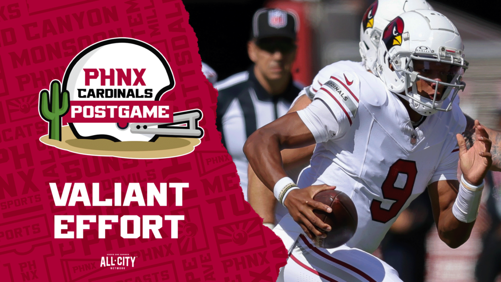POSTGAME: Joshua Dobbs shines in Arizona Cardinals loss to Christian McCaffrey, San Francisco 49ers