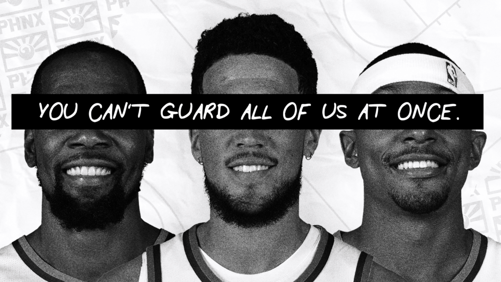 The Phoenix Suns Big 3 of Devin Booker, Kevin Durant and Bradley Beal will fit together on offense by balancing aggressive play with unselfishness