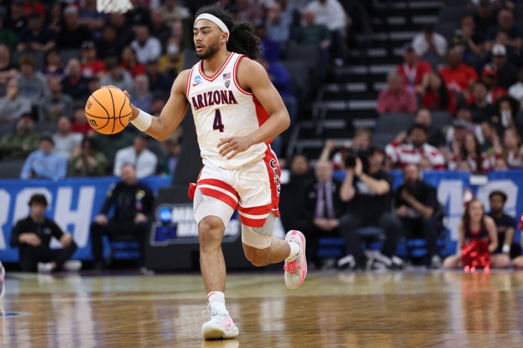 Wildcats guard Kylan Boswell will be directing a more versatile offense in the 2023-24 season. (Kelley L Cox-USA TODAY Sports)