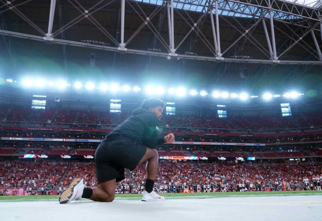 why did Cardinals QB Kyler Murray have no practice designation thursday?