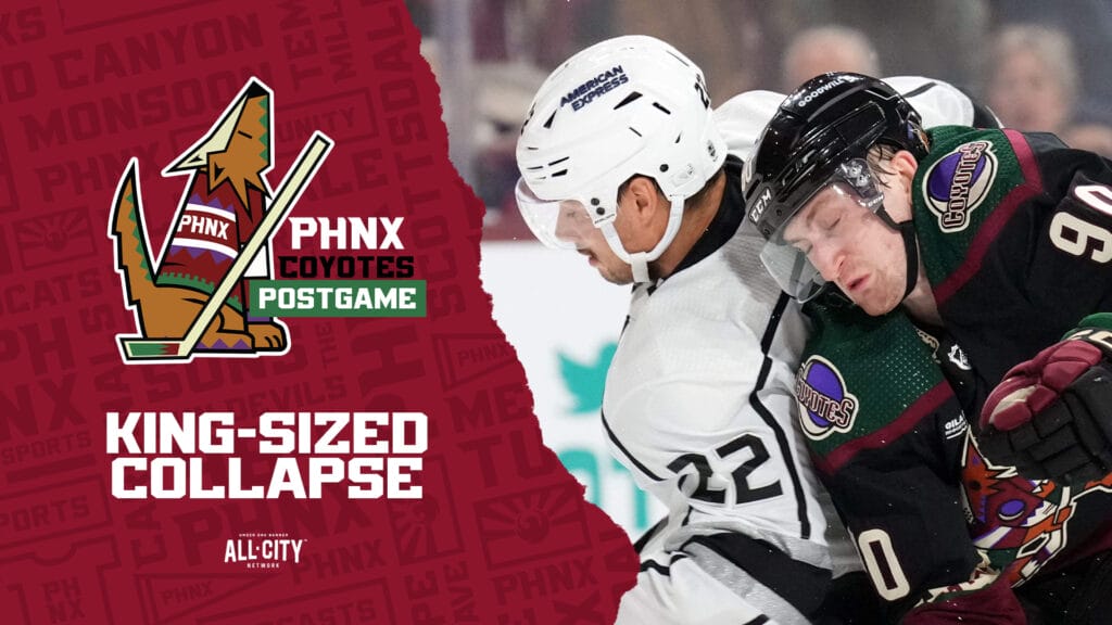 Arizona Coyotes give up four unanswered goals, collapse against LA Kings at home