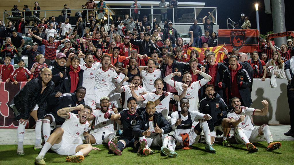 Phoenix Rising's 2-1 extra time win over Orange County secured them a spot in the Western Conference Final
