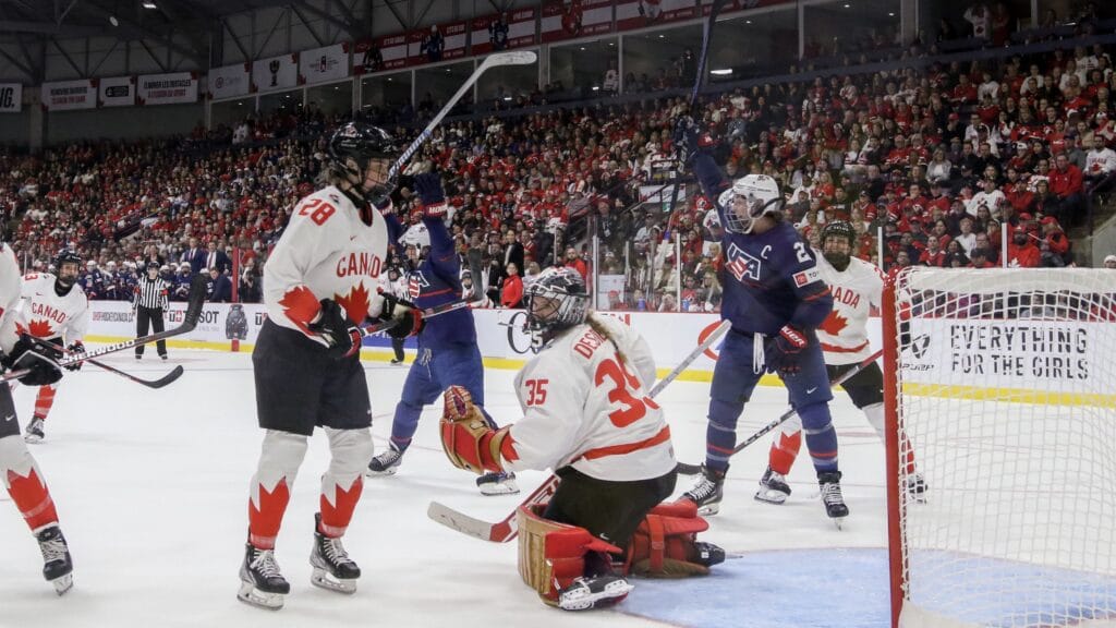 Canada and the United States will renew acquaintances in Game 1 of the Rivalry Series in Tempe.