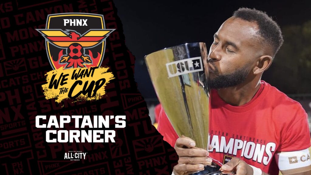 Phoenix Rising captain Darnell King